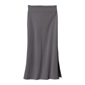 PATAGONIA the Serenity Skirt Organic Cotton Maxi Skirt in Gray Women's Size XL